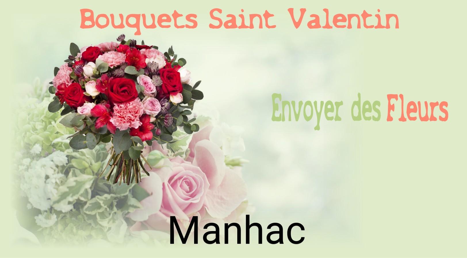 Roses de Saint-Valentin livrées à Manhac